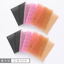 Korean childrens simple Velcro girl sticky broken hair posting headdress cartoon bangs Baby Magic stickers hair accessories