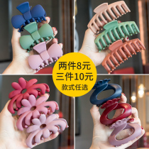 Childrens cute cat ear grab clip hair accessories hipster Mori does not hurt hair clip adult simple grab clip headgear