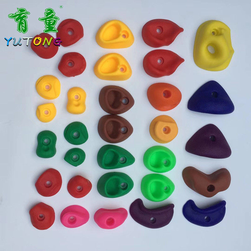 Sensory climbing wall fulcrum kindergarten outdoor sports toy amusement park children's gecko wall climbing rock