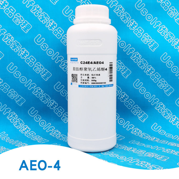 脂肪醇聚氧乙烯醚 AEO-4 MOA-4 AEO4 500g/瓶