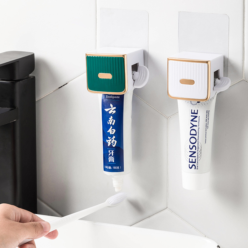 Toothpaste Squeezer shelving Flour Miller Miller Sloth TRY BAG MANUAL CLIP TOOTHPASTE CLIP WALL-MOUNTED HANGING RACK