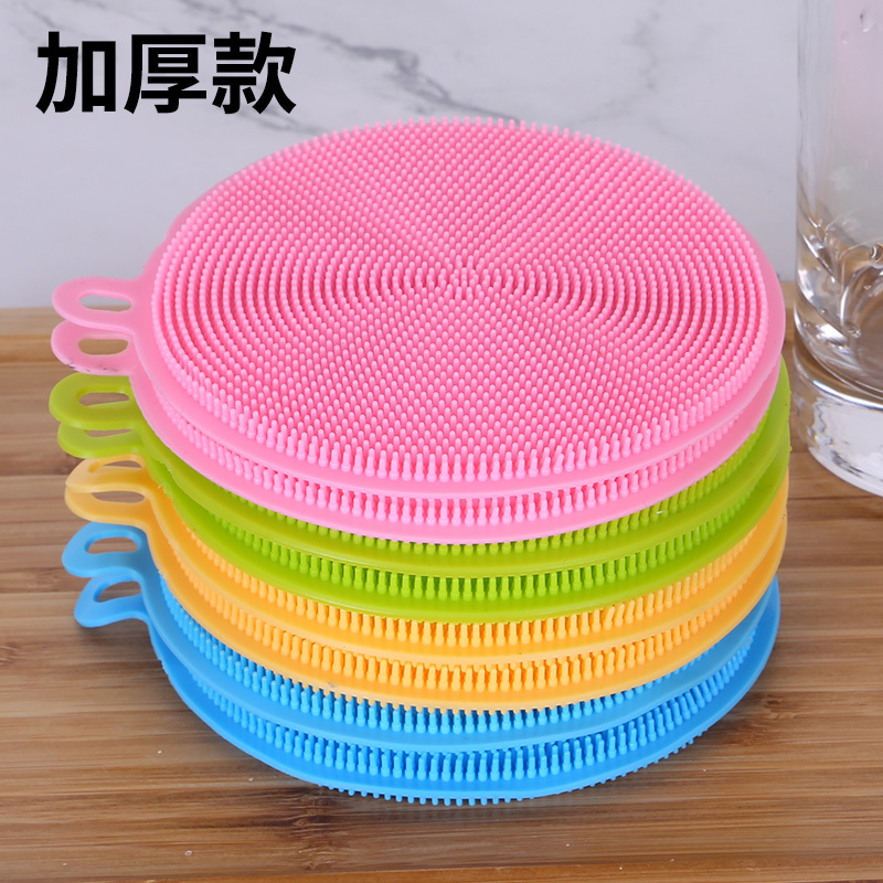 Kitchen Dishwashing Silicone Cloth, Dishwashing Brush, Multi-Functional Non-Stick Oil Cleaning Tool, Non-Stick Oil Household Item