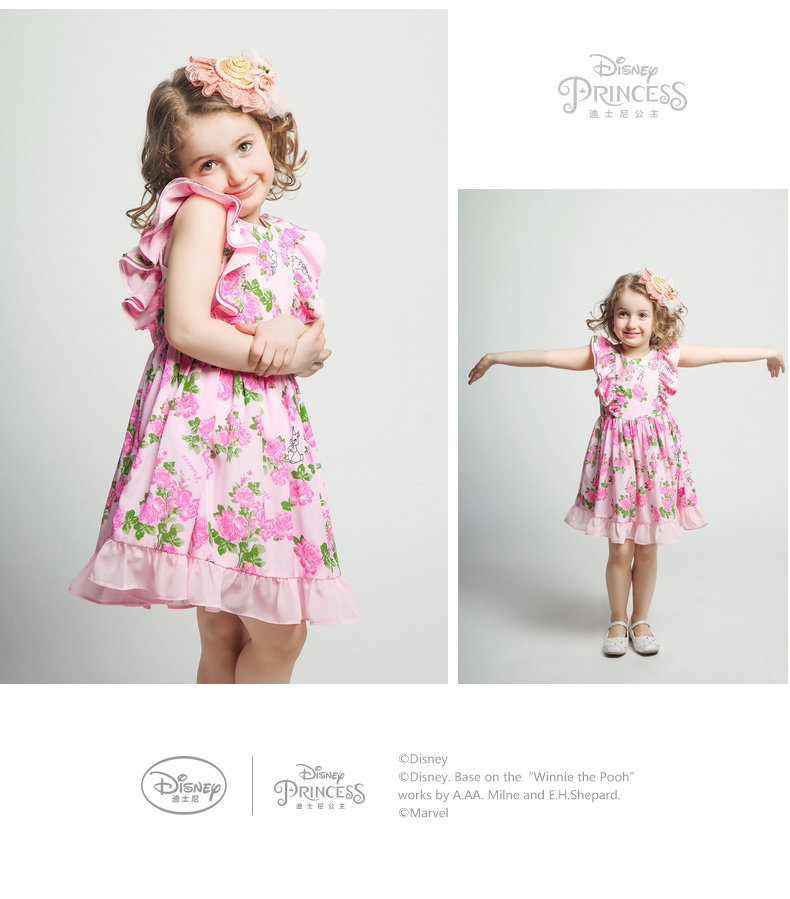 Robe enfant DISNEY en mélange - Ref 2044647 Image 26