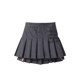 Spring and summer slim high-waisted versatility college-style suit material TB pleated skirt A-line skirt skirt short skirt pants for girls