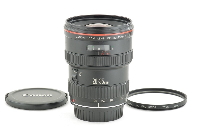 Nhật Bản gửi thư trực tiếp Canon 20-35mm f2.8 vòng tròn đỏ khẩu độ lớn ống kính zoom góc rộng 2376654