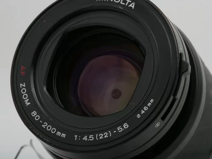 Minolta AF 80-200 F4.5-5.6 Ống kính DSLR chụp ảnh toàn khung hình Một cổng có thể được chuyển sang cổng micro-E các loại lens máy ảnh