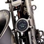 Gossman người mới bắt đầu saxophone chuyên nghiệp phân loại nhạc cụ thả e giai điệu alto saxophone ống đen đầy đủ khắc niken - Nhạc cụ phương Tây kèn saxofon