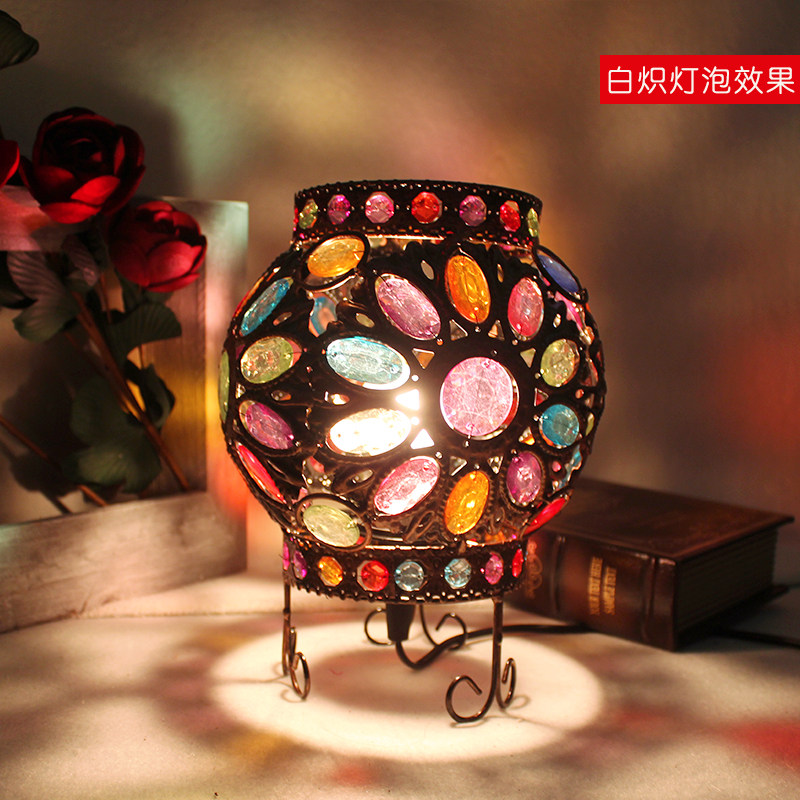 European retro rural children's lamp Romantic coffee luxury bar dining room decorative lamp study bedside night lamp