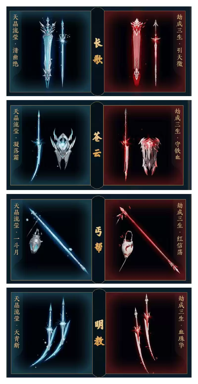 剑网3三代帮会武器盒 战捷金戈盒 剑侠情缘3游戏收藏道具