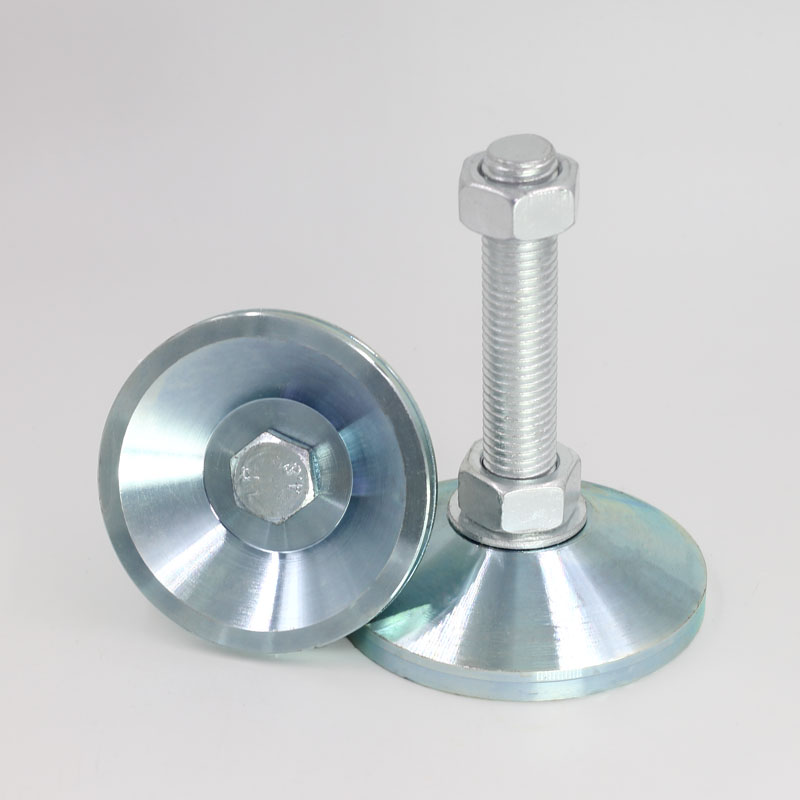 Foot cup fixed anchor m16 support foot m20 workbench equipment carbon steel metal heavy-duty adjusting foot support foot