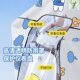 Windshield quilt two-in-one raincoat summer new battery electric vehicle windshield quilt raincoat cover with poncho