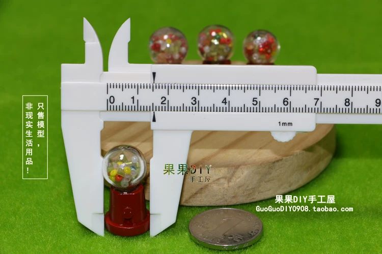 Guoguo DIY товары сладости магазин сцена 12 очков OB11 кукла [металлическая модель супер мини маленькая конфетная машина]