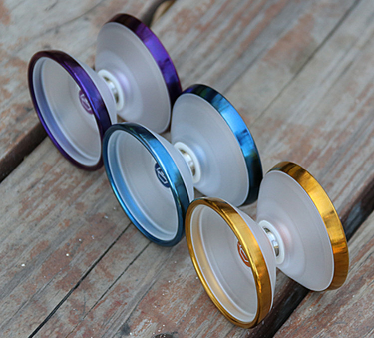 TOPYO Khúc xạ khúc xạ Yo-Yo PC Nhựa trong suốt toàn cầu Yo-Yo Professional YO-YO đẹp