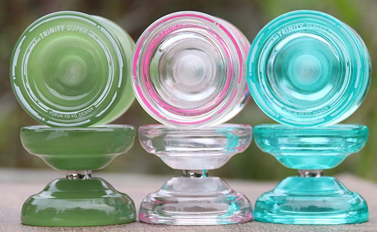 Yo-Yo Weishang Yo-Yo Trinity Butterfly Professional Basics Trinity Yo-Yo Rubber Ball