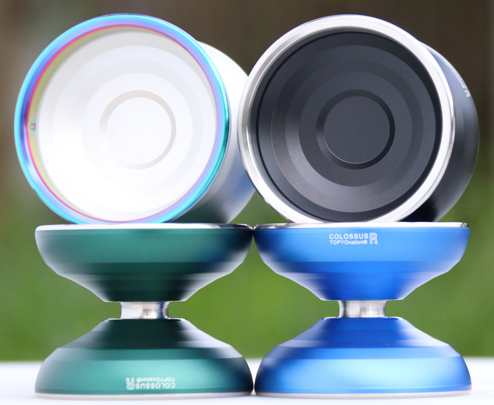 Yo-Yo Colossus R TOPYO Stainless Steel Inner Ring Yo-Yo Yoyo Professional Premium Metal Game 1A