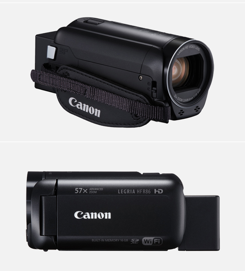 Máy ảnh kỹ thuật số Canon / Canon LEGRIA HF R86 HD DV nhà cưới chuyên nghiệp với WIFI