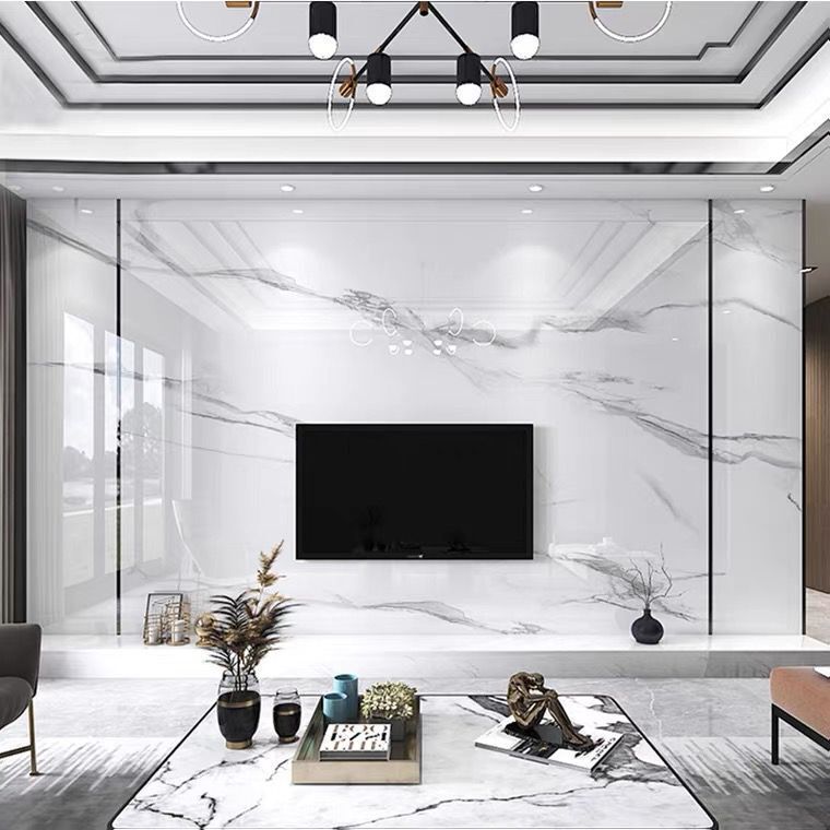 New Carbon Crystal Board Tv Background Wall Anti-Collision Diamond Board Decoration Imitation Rock Board Living Room Sofa New Chinese Style Wall Panel