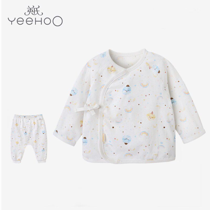 British newborn baby underwear newborn baby treasure and robe trousers pure cotton 10094115 10094114