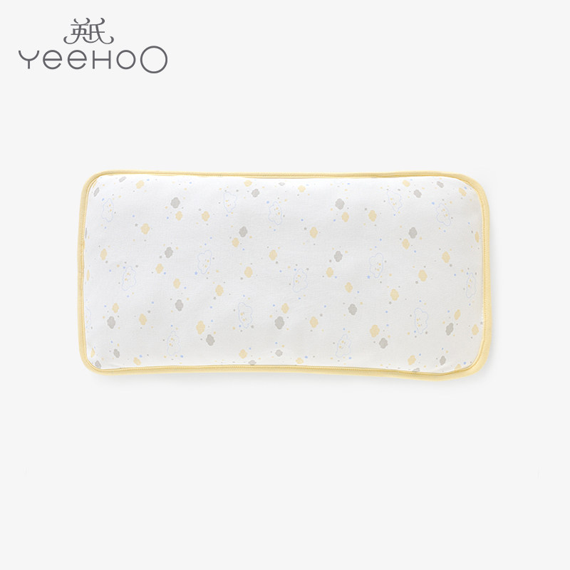 British Baby Pillow Children's Boys and Girls Baby Rectangular Four Seasons Thin Small Pillow 38X20cm 164515