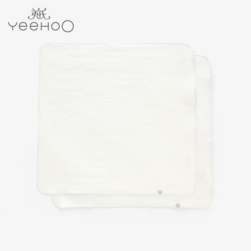 Infant baby products Newborn baby nursing pad baby pure cotton gauze handkerchief 2 pieces fitted 181B0357
