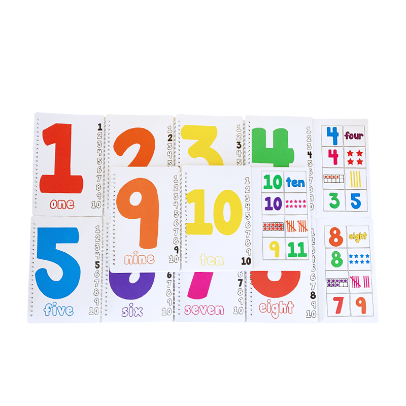 Quiet book Digital Cognitive Book Diy Homemade Handmade Material Kits Finished Puzzle Pairing Early Education