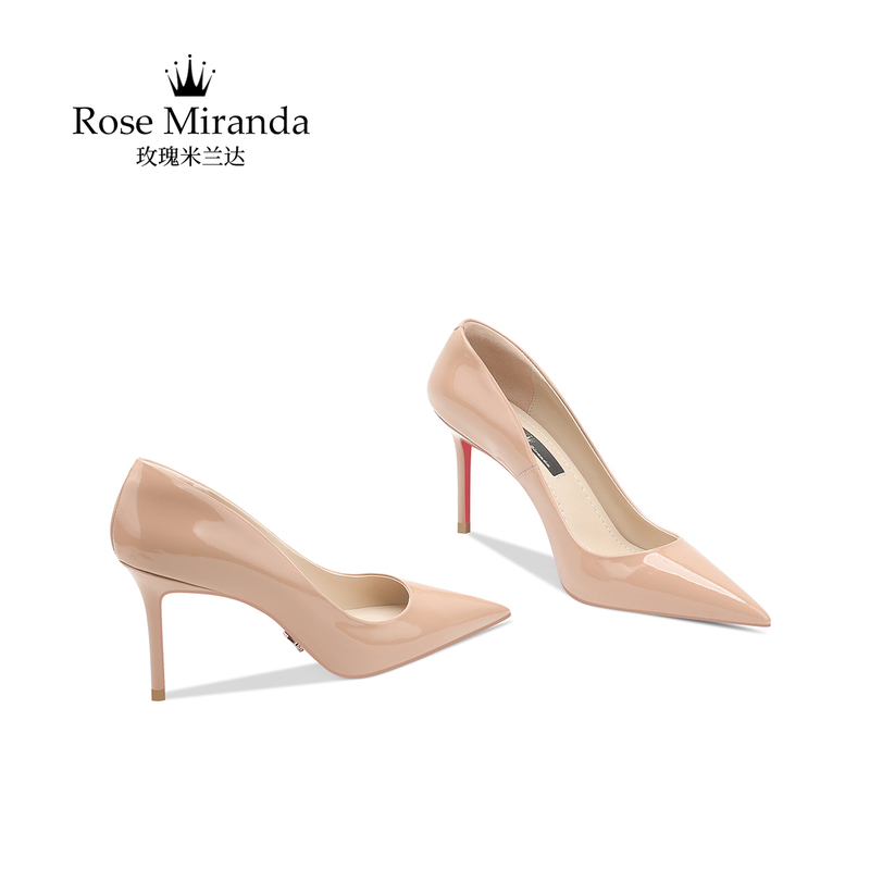 Rose Miranda [Red Sole] High Heels Sexy Red Sole Stiletto Heels Elegant Single Shoes
