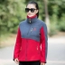 Mùa xuân và mùa thu Áo len dài tay Áo khoác lông cừu lạc đà Áo len thể thao ngoài trời Mẹ Gói Lông cừu trung niên đứng