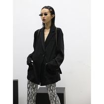 Mei Mei FUZZYKON vertical heavy texture blazer female spring