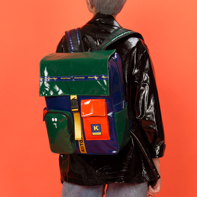 KIITOS schoolbag female university fashion original niche computer bag 16 inch Japanese backpack female 2021 new trend