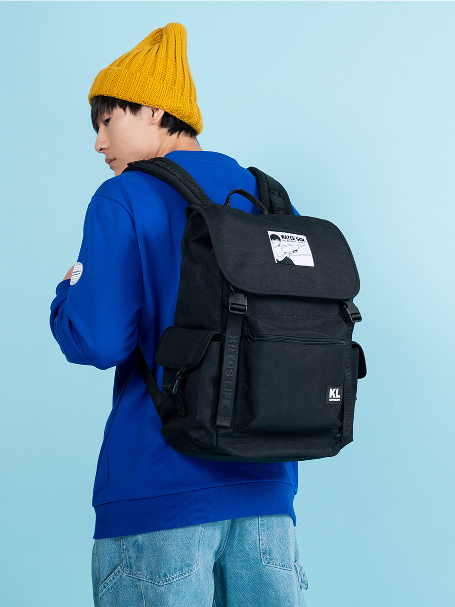 KIITOS original school bag niche street trend student backpack Korean version backpack 2021 new backpack male