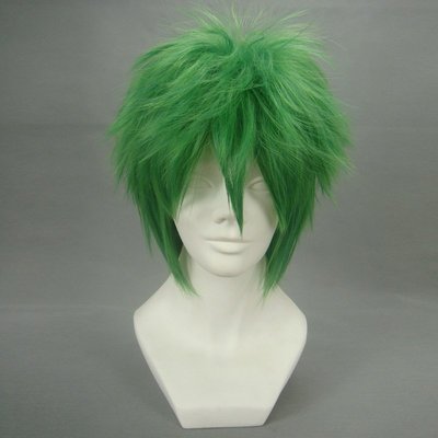 taobao agent [Clearance] The Lord of the Lord's Planting-Planting Wooden Grass Green COS Wig short hair