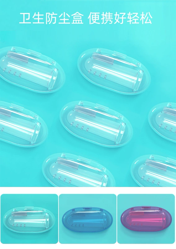 Cũi ngón tay cho thú cưng, Cũi ngón tay bàn chải đánh răng cho mèo, Đồ tạo tác đánh răng cho chó, Mèo có hơi thở khó chịu, Đồ dùng làm sạch răng cho chó nhỏ - Cat / Dog Beauty & Cleaning Supplies