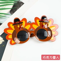 Шоколадный снеговик (очки)