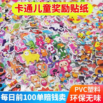 Children's stickers Cartoon waterproof kindergarten student reward stickers Korean stickers Three-dimensional cute bubble stickers Korean stickers