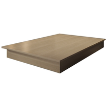 Hotel special bed box bed frame single apartment without bedside B&B hotel furniture standard room full set of panel bed special price