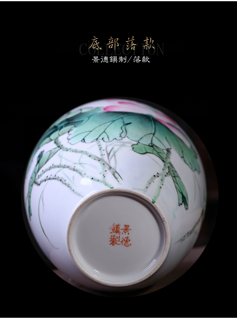 Jia lage jingdezhen ceramic vase sitting room place high - grade ceramic checking antique Chinese I and contracted to restore ancient ways