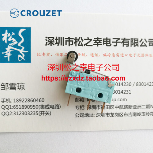 83170 0 Crouzet 831700 10 (2)A250V Gaonos micro switch imported from France