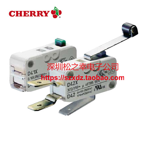 D42X,D43X,D44X,D45X,D48X,3A,250VAC德國CHERRY櫻桃進口微動開關-淘寶Taobao | 天貓Tmall