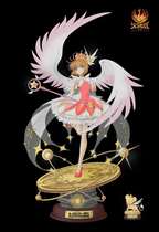 (Satan) Fire Phoenix Studio Magic Card Girl Sakura GK Statue Book