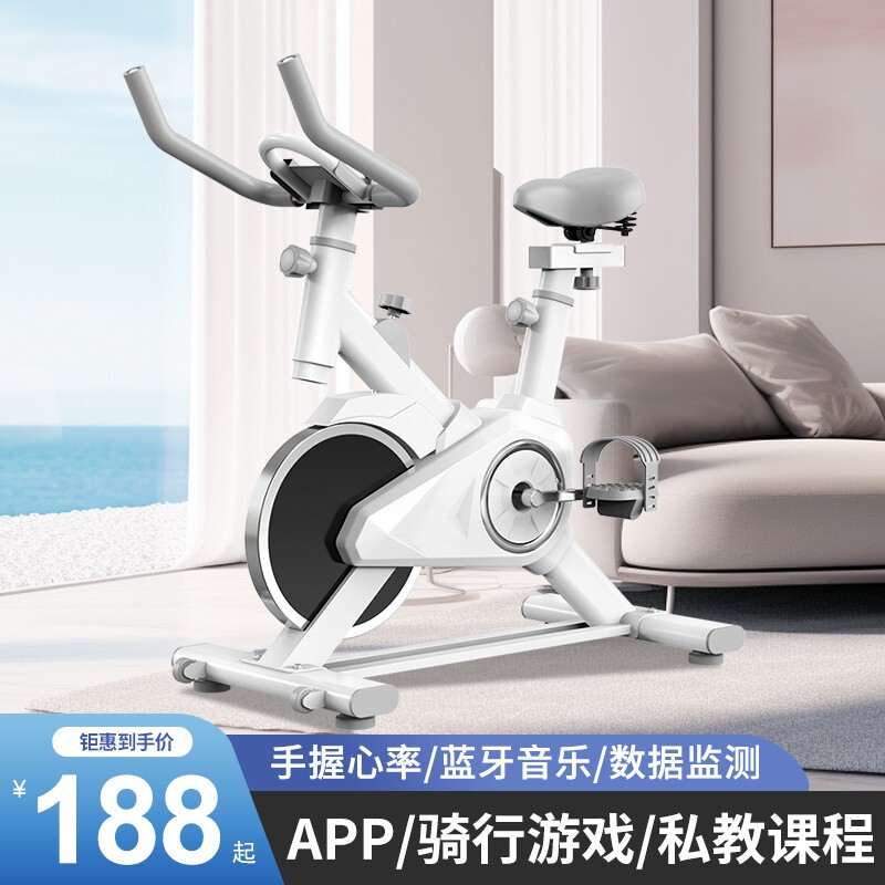 Dynamic Exercise Bike for Home Use, Fitness Equipment for Sports Rooms, Indoor Weight Loss, Professional Aerobic Exercise Bike