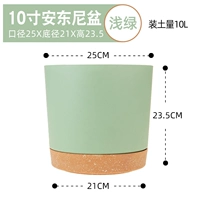 Энтони цветочный бассейн-10-дюймовый светло-зеленый