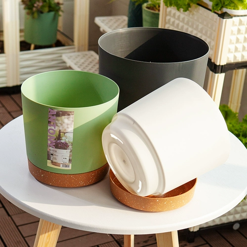 Цветочный горшок для домашнего использования, пластиковый большой корсет на тазовое кольцо, коллекция 2023, увеличенная толщина