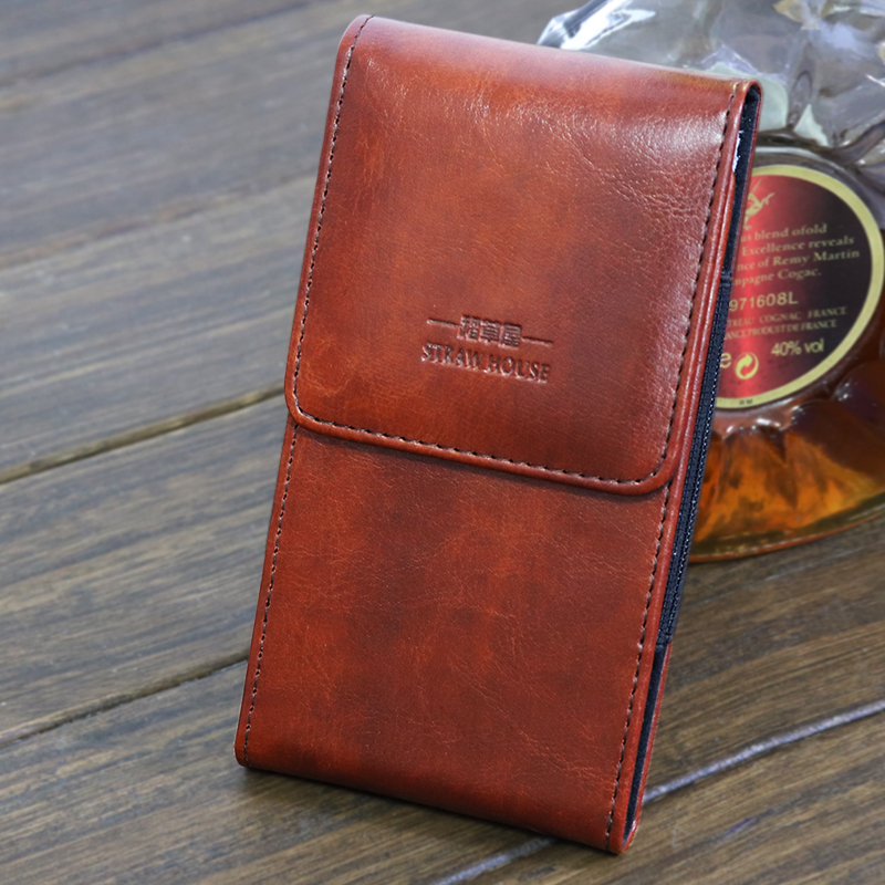 Applicable to Apple mobile phone bag vertical type universal Huawei mobile phone hanging waist leather case wearing belt men's waist bag millet mobile phone waist bag men's red rice ultra-thin light horizontal style opop anti-fall jacket protective shell