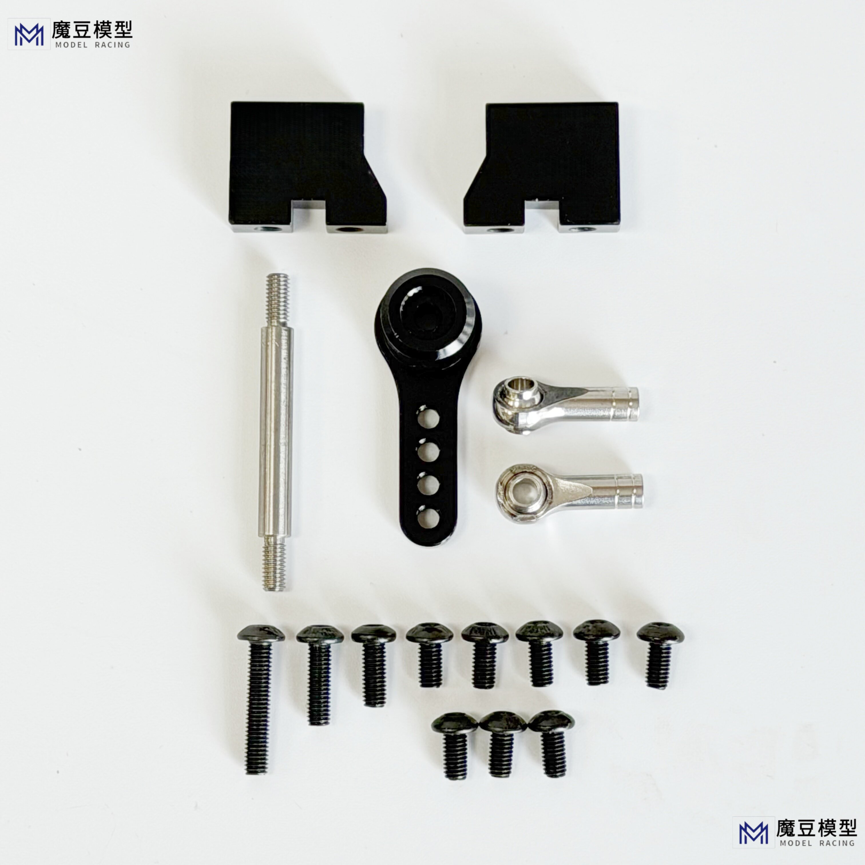 Für 1/14 Tamiya Static Point Universal-Lenkgestänge für DIY-modifizierte Automodelle – Detail 2