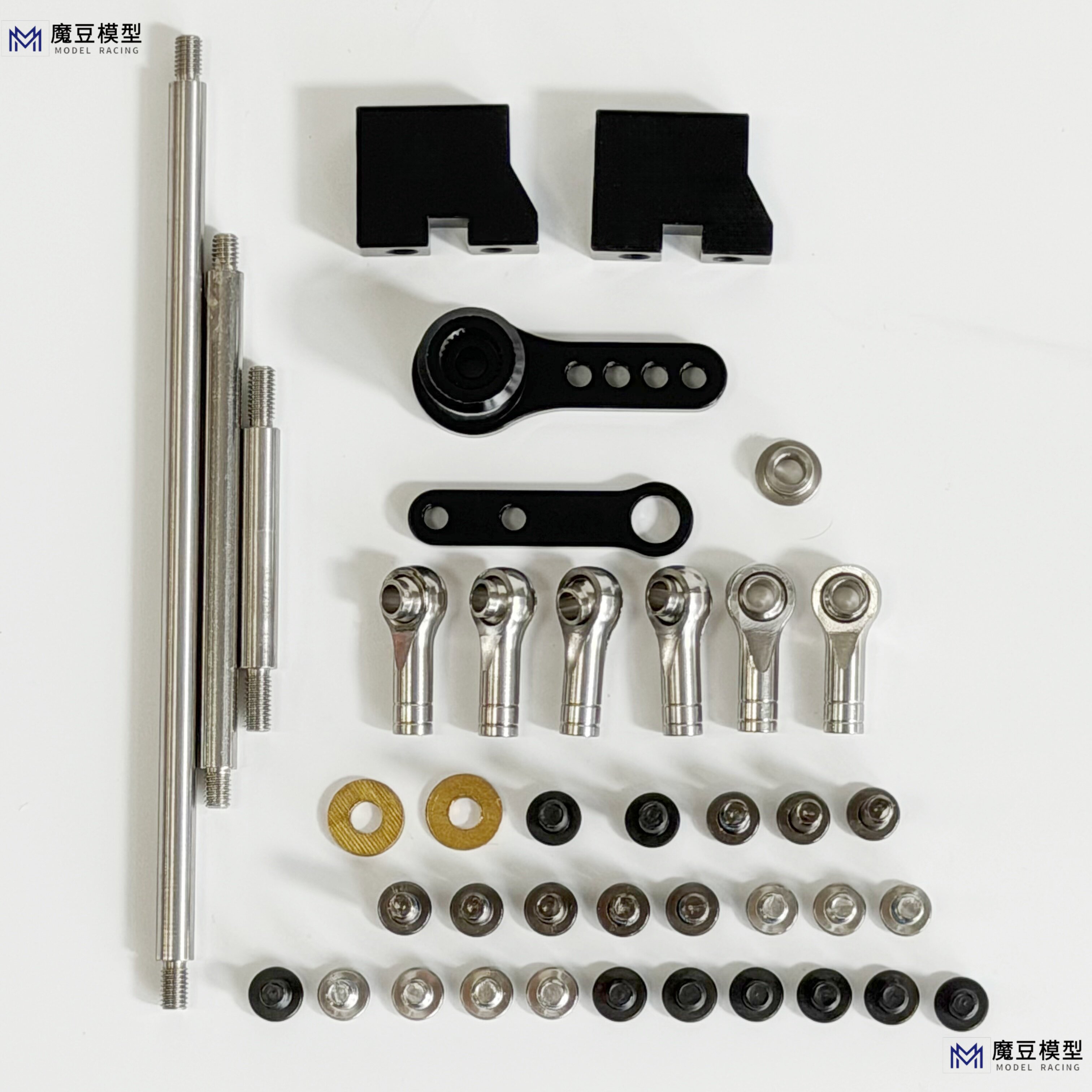 Für 1/14 Tamiya Static Point Universal-Lenkgestänge für DIY-modifizierte Automodelle – Detail 7