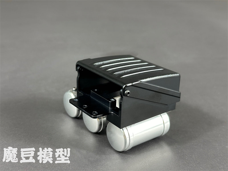 1/14 Für MAN Spezielle simulierte Batteriekasten aus Metall, bietet Platz für Servos, dekoratives Zubehör, MD-Modell aus Aluminiumlegierung – Detail 5