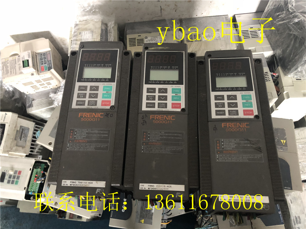 Fuji 5000G11 series FRN0 75G11S-4CX disassembly frequency converter 0 75KW380V bag quality-Taobao