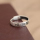 s925 sterling silver ring ເປີດ I Changle Weiyang ແບບຈີນ retro ring niche ການອອກແບບຂອງປະທານແຫ່ງຄູ່ຜົວເມຍ