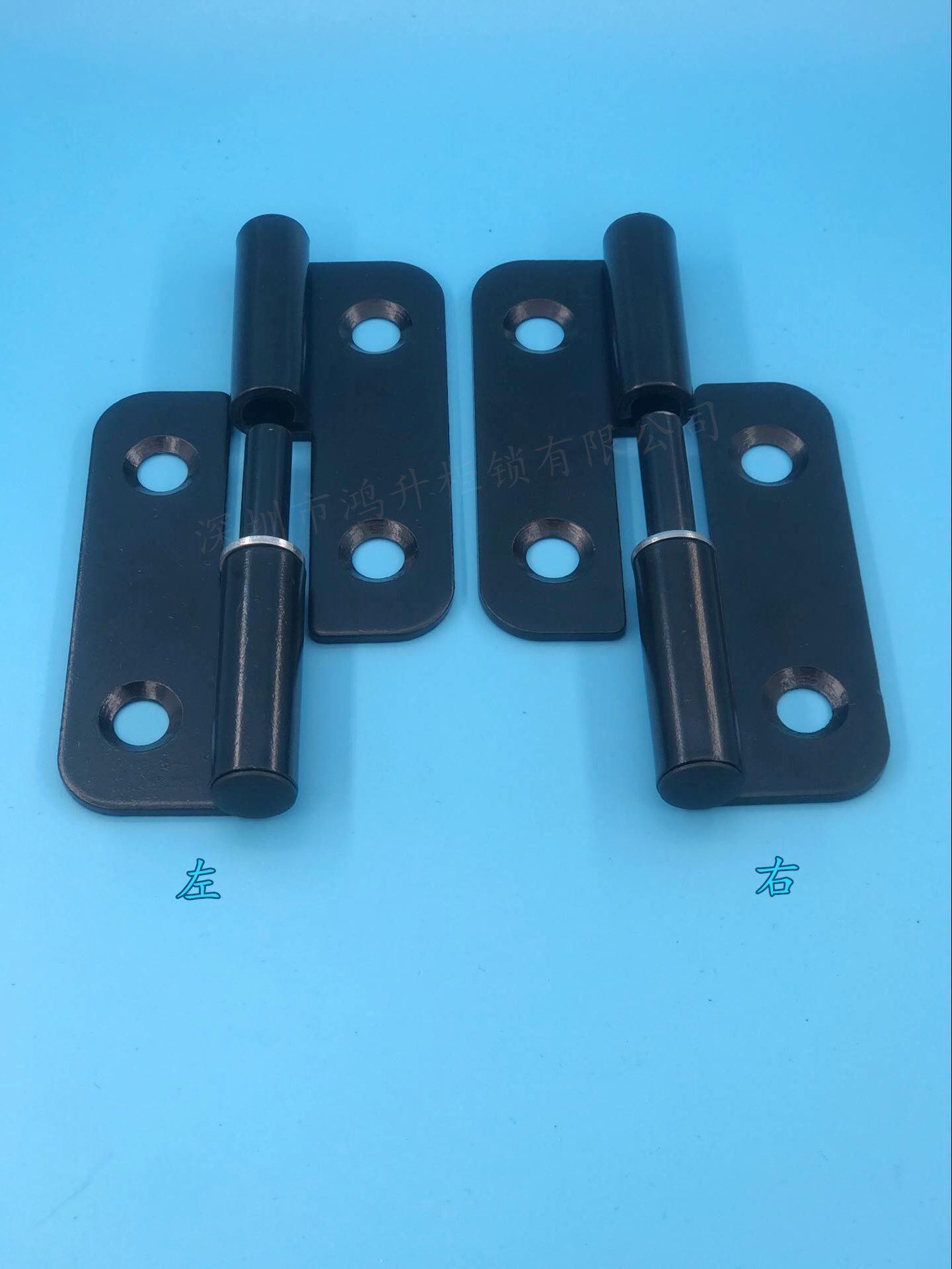 HT109 - 1 industrial surge black hinge can be removed from the door load co - sheet 180 degree folding and thickening