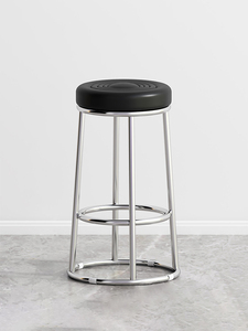 Accessible Luxury Bar Chair For Home Stackable Stool KTV Front Desk Bar Stool Cashier Counter Bar Chair Mobile Phone Sho